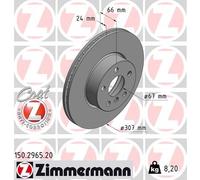 Disco freno Assale anteriore per BMW 2 3 4