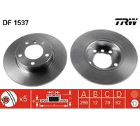 Disco freno Assale anteriore per BMW 3 Z3