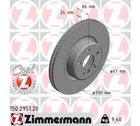 Disco freno Assale anteriore per BMW BMW (BRILLIANCE) 3 5 5 SERIES X3 X4 Z4
