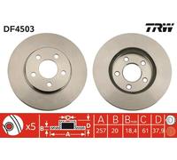 Disco freno Assale anteriore per CHRYSLER DODGE PLYMOUTH NEON