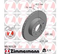 Disco freno Assale anteriore per CITROËN FIAT PEUGEOT BOXER DUCATO JUMPER