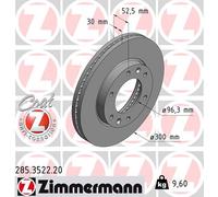 Disco freno Assale anteriore per HYUNDAI H-1 H-1 / STAREX