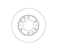Disco freno Assale anteriore per HYUNDAI H350