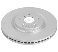 2x Disco freno ventilato 18214 A.B.S. per INFINITI NISSAN