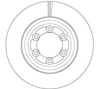 Disco freno Assale anteriore per ISUZU D-MAX