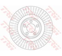 Disco freno Assale anteriore per JAGUAR F-TYPE XF XJ XK