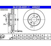 Disco freno Assale anteriore per KIA PICANTO