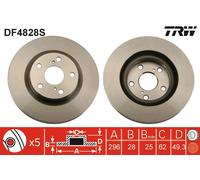 Disco freno Assale anteriore per LEXUS TOYOTA TOYOTA (FAW) AURION AURIS BLADE CA