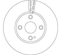 Disco freno Assale anteriore per MAZDA 2 MX-5 MX-5 RF