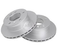 Disco freno Assale anteriore per MERCEDES-BENZ VW KAEFER LT 28-35 LT 28-46 SPRIN
