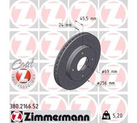 Disco freno Assale anteriore per MITSUBISHI SMART COLT COLT CZC FORFOUR