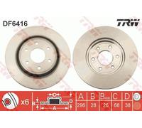 Disco freno Assale anteriore per NISSAN NAVARA NP300 PATHFINDER XTERRA