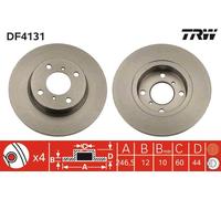 Disco freno Assale anteriore per OPEL SUZUKI VAUXHALL AGILA WAGON R WAGON R+