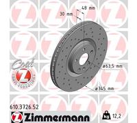 Disco freno Assale anteriore per POLESTAR VOLVO VOLVO ASIA C40 POLESTAR 2 S60 S9