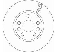 Disco freno Assale anteriore per RENAULT CAPTUR MEGANE TALISMAN