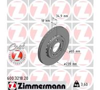 Disco freno Assale anteriore per SKODA VW FABIA FOX POLO