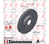 Disco freno Assale anteriore per SKODA VW VW (SVW) PASSAT PASSAT LINGYU SUPERB