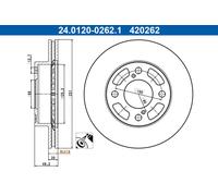 Disco freno Assale anteriore per SUZUKI CELERIO