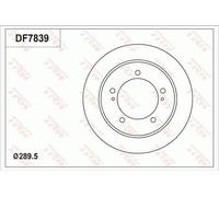 Disco freno Assale anteriore per SUZUKI JIMNY