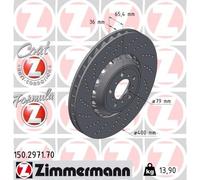 Disco freno Assale anteriore Sx per BMW 2