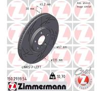 Disco freno Assale anteriore Sx per BMW MINI MINI MINI CLUBMAN MINI COUNTRYMAN X