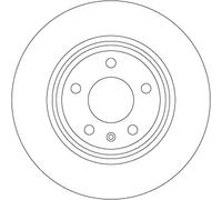 Disco freno Assale posteriore per AUDI A4 A4 Allroad A5 A6 A6 Allroad A7