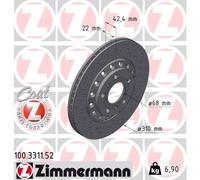 Disco freno Assale posteriore per AUDI VW A8 PHAETON