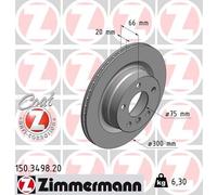 Disco freno Assale posteriore per BMW 1 2 3 4
