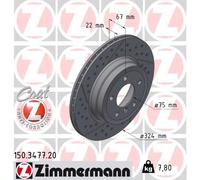 Disco freno Assale posteriore per BMW 1 3