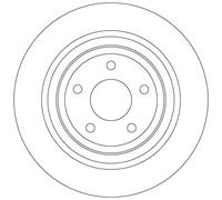 Disco freno Assale posteriore per FORD FOCUS KUGA