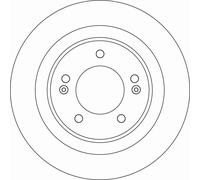 Disco freno Assale posteriore per HYUNDAI KIA CEE'D i30 PRO CEE'D