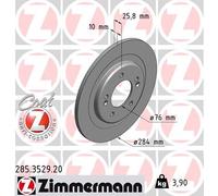 Disco freno Assale posteriore per HYUNDAI KIA CEE'D i30 PRO CEE'D