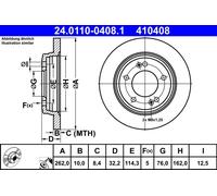 Disco freno Assale posteriore per HYUNDAI KIA CERATO CRETA ELANTRA i20 IONIQ NIR