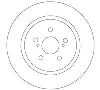 Disco freno Assale posteriore per LEXUS TOYOTA CT URBAN CRUISER