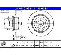 Disco freno Assale posteriore per MAZDA CX-30 CX-5 MX-30
