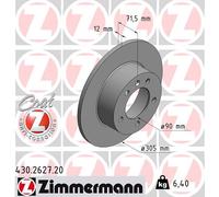 Disco freno Assale posteriore per NISSAN OPEL RENAULT MASTER MOVANO NV400