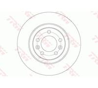 Disco freno Assale posteriore per PEUGEOT 508 508 SW