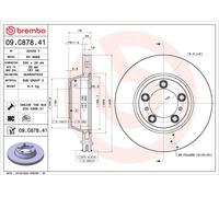 Disco freno Assale posteriore per PORSCHE PANAMERA