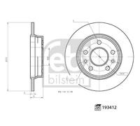 Disco freno Assale posteriore per RENAULT KANGOO