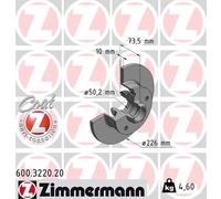 Disco freno Assale posteriore per SEAT VW CORRADO GOLF PASSAT TOLEDO VENTO