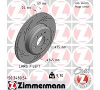 Disco freno Assale posteriore Sx per BMW 5 6 7