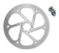 Campa Bros Assault Iv 6b Brake Disc Argento 203 mm
