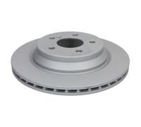 Disco freno ATE 24.0122-0229.1 posteriore, ventilato, altamente carbonizzato, 1 Pezzo
