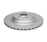 Disco freno ATE 24.0122-0296.1 posteriore, ventilato, altamente carbonizzato, 1 Pezzo