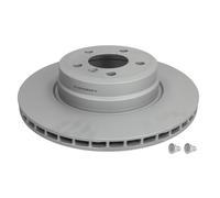 Disco freno ATE 24.0124-0216.1 posteriore, ventilato, altamente carbonizzato, 1 Pezzo