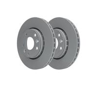 Disco Freno Ate 24-0124-0221-1 per Nissan Renault Dacia Assale Anteriore