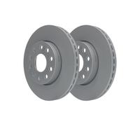 Disco Freno Ate 24-0124-0258-1 per Seat Skoda Vag Assale Anteriore