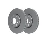 Disco Freno Ate 24-0125-0105-1 per Seat Skoda Vag Assale Anteriore