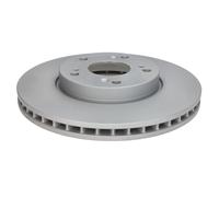 2x Disco freno ventilato 24.0125-0187.1 ATE per HONDA ACCORD VII Tourer