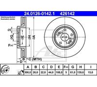 ATE Discofreno 24.0126-0142.1
